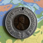 1948 Encased Wheat Cent Penny Formfit Bobbies For Good Looks   Health