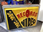 Vintage  Outdoor Store Front Lighted Sign   Double-sided  Late 1960   s