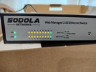 Sodola 18-port Multi-gigabit Ethernet Switch 16x 2 5gbe  2x 10g Sfp  Web Managed
