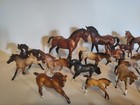 Toy   Model Horses Lot X 25 - 12 Breyer - Mixed Scales   Sizes - Some Vintage