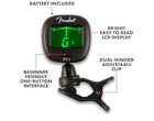 Fender Ft-1 Professional Clip On Tuner - Black