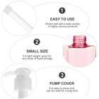 3pcs Empty Dispenser Pump Bottles Hand Empty Lotion Bottle Square Pump Bottles