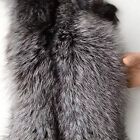 Genuine Natural Tanned Silver Fox Hides Fur Pelts Graded 1 Real Fox Skin Hide   