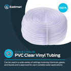 0 17 Inch Id Pvc Clear Vinyl Tubing  150 Foot Length  98616
