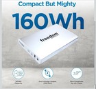 Freedom Cpap Battery 160wh Rechargeable Portable Backup For Travel Camping