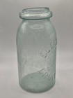 Quart  Electric Fruit Jar  around World Globe 