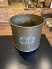 Vintage Mcm Hollywood Regency Asian Brass Planter Pot