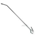 24  Inch Blow Gun Air Compressor Blowgun Tool Rubber Tip Curved Extension 1 4 