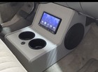 Chevrolet Chevy C10 Custom Center Console 2 Cupholders   Radio Opening Parts