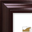 Craig Frames Contemporary Upscale  2 Inch Wide Dark Mahogany Red Picture Frame
