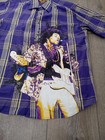 Vintage 2004 Dragonfly Clothing Company Jimi Hendrix Purple Haze Shirt Xl