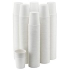  300 Pack 6 Oz White Paper Disposable Coffee Cups Hot Cold Beverage Drinking 