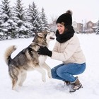3 Pcs Women Winter Hat And Gloves Sets  Beanies Knit Classic Neck Warmer And Tou