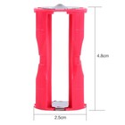 20pcs Red Parallel Adapter Battery Holder Dc 1 5v Case Box Convert 4 Aaa To 1 C