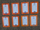 Lot Of 8 Chicago Bears Official Media Guides Nfl Football 1955 Thru 1962 