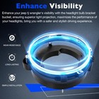 Headlight Bulb Bracket Bucket For Jeep Wrangler 1997-2006 Lh Driver Side 110383