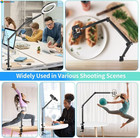 Camera Desk Mount Stand With 14 5-41  Detachable Magic Arm  Mount Light Stand 