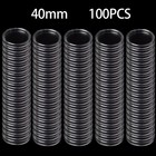 100 Pcs 40mm Inner Diameter High Quality Plastic Coin Capsules