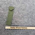 Us Army Name Tape Strip Patch Green W9