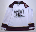 Lake Erie Monsters Hockey Jersey Stitched Ahl Minor League Hc Mens 2xl