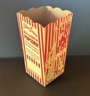 Vintage 50s Silver Screen Mellowed Popcorn Box W  Animal Cut Outs Mellos Peanut