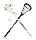 Athletic Works Mini Lacrosse Sticks   Ball Set  3  Pieces
