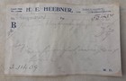 Six  Antique 1909 Prescriptions - Heroin  2 Codeine   And Poisons