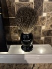 Perfecto 100  Pure Badger Shaving Brush-black 1 Count  pack Of 1   Black 