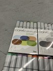 Lot Of 24 Copic Sketch Artist Markers Set Dual Tip Alcohol Based New