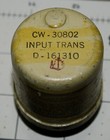 Western Electric D161310 Input Transformer For Mc Step Up Cw-30802 D-161310