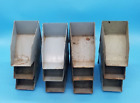  12  Vintage Steel Stack Bin  Parts Bins  Industrial Parts Organizer