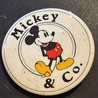 T55 1950s Vintage Large Mickey Mouse Club Member Pin Disney Collectables As Is  