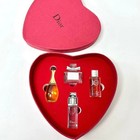 Dior Miniature Fragrance Set Gift Set Heart Box 4 Pieces 5mlvalentine s Day Gift