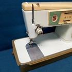 Vtg Singer Zig Zag  476 Stylist Sewing Machine Great Britain No Cord