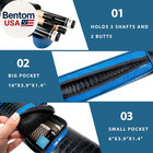 Pool Cue Case  2 X 3 Hard Pool Cue Stick Carrying Case  Billiard Stick Accessori