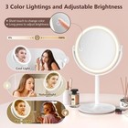 1x 10x Lighted Magnifier With 3 Color Lights