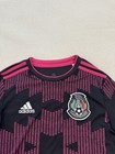 Mexico National Team Adidas Aero Ready 2021 Home Black pink Jersey Youth Large
