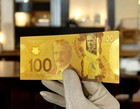 Collectible 100 Canadian Dollar Gold-plated Pvc Banknote     Stunning Design