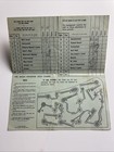 1964 Disneyland Hotel Miniature Golf Course Scorecard Postcard Vintage