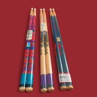 Hard Rock Cafe Hrc 16  Natural Wood Drum Sticks Set Of 3 Sealed New