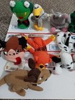 Meanie Baby Meanies Lot Complete Series 1 13 Plush Toys Beanie