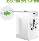 New  Portable Worldwide Universal Power Adapter Converter All In 1 International