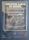 Marvin Gaye I Want You Album Promo Print Advertisement 1976