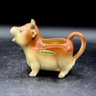 Otagiri Chubby Cow Creamer Ceramic Anthropomorphic W original Sticker Japan 1981