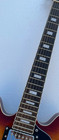 33-5 Electric Jazz Guitar Bone Nut Semi-hollowbody Glossy Finish Flame Maple Top