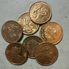 Vtg Naughty Heads Or Tails Coin  Risque Erotica Nude  Token - 1 Token