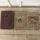 Lot Of 3 Vintage Antique Children   s Story Reading School Books Mrs Quack History
