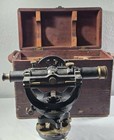 Antique David White Surveying Transtit Level Pat 37773 With Wood Case