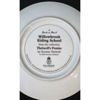 Danbury Mint Royal Worcester Thelwell s Ponies  willowbrook Riding Scool  Plate