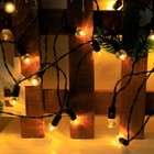 Solar String Light 20 Led Bulbs 17ft Patio Party Yard Wedding Waterproof Outdoor